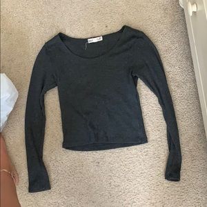 Crop top long sleeve